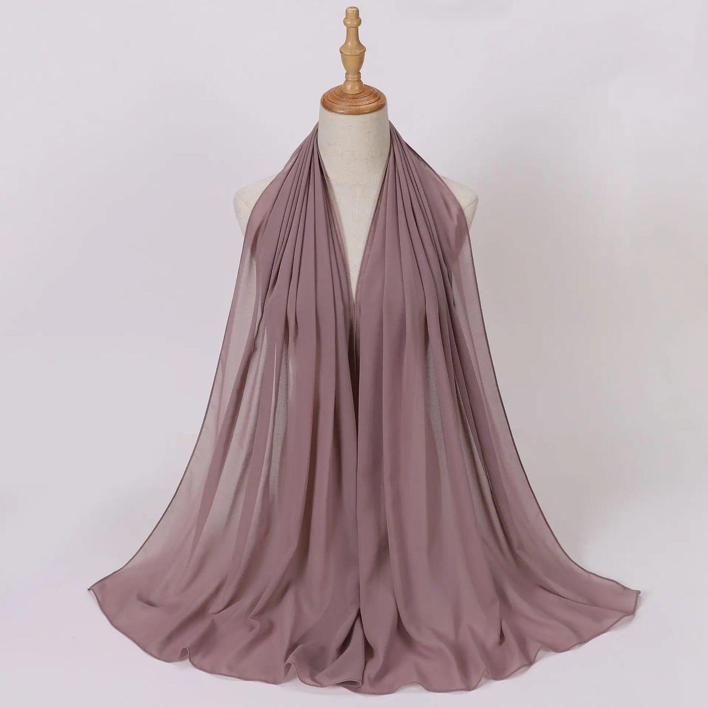 Summer New Chiffon Scarf For Women Girls Students Solid Color Thin Scarves Soft Knitting Viscose Shawl Spring Female Wrap Shawls