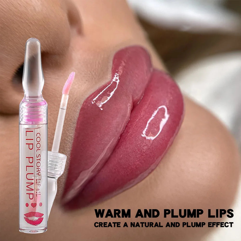 Lip Plump Serum Increase Lip Elasticity Instant Volumising Essential Oil Reduce Fine Lines Repair Nourish Sexy Beauty Lip Care