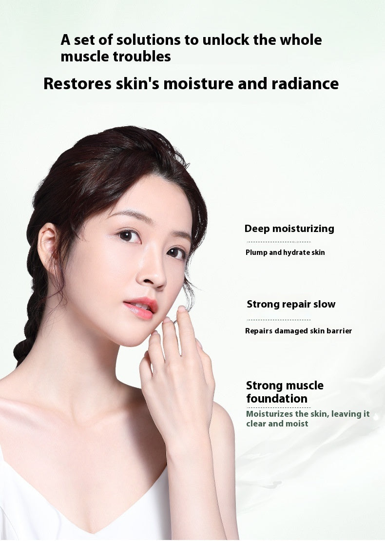 Mei Dailin Anastatica Shurun Essence Moisturizing Refreshing Non-greasy Five-dimensional C Water And Lotion Set Wholesale