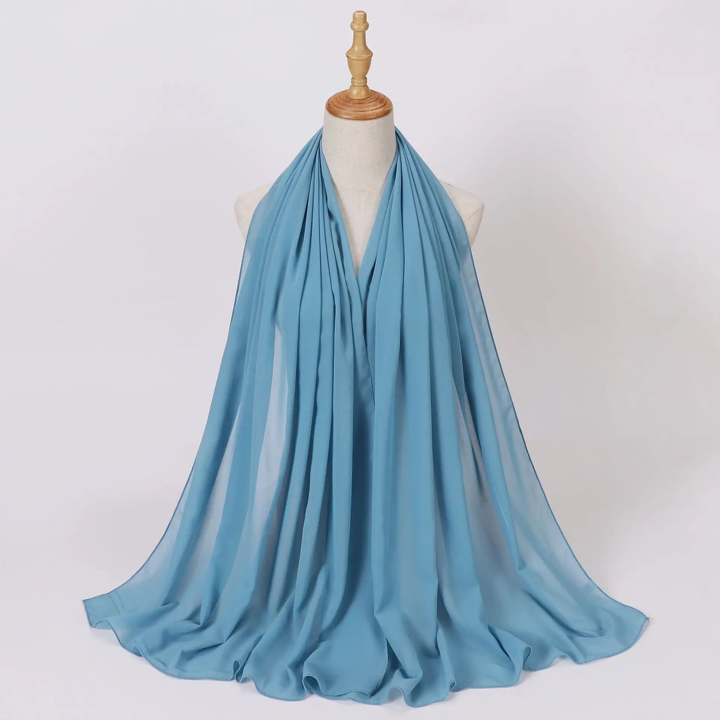 Summer New Chiffon Scarf For Women Girls Students Solid Color Thin Scarves Soft Knitting Viscose Shawl Spring Female Wrap Shawls