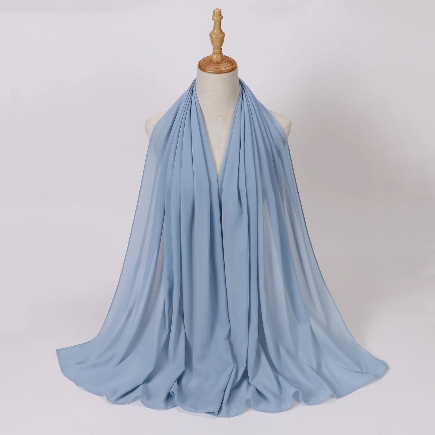 Summer New Chiffon Scarf For Women Girls Students Solid Color Thin Scarves Soft Knitting Viscose Shawl Spring Female Wrap Shawls