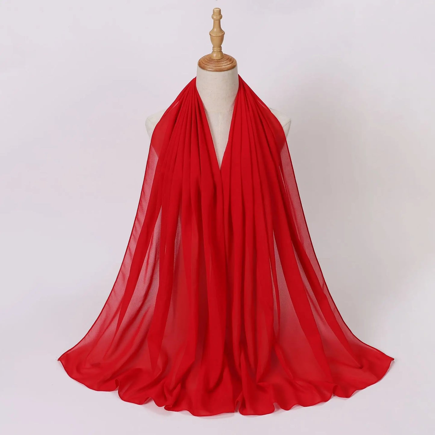 Summer New Chiffon Scarf For Women Girls Students Solid Color Thin Scarves Soft Knitting Viscose Shawl Spring Female Wrap Shawls