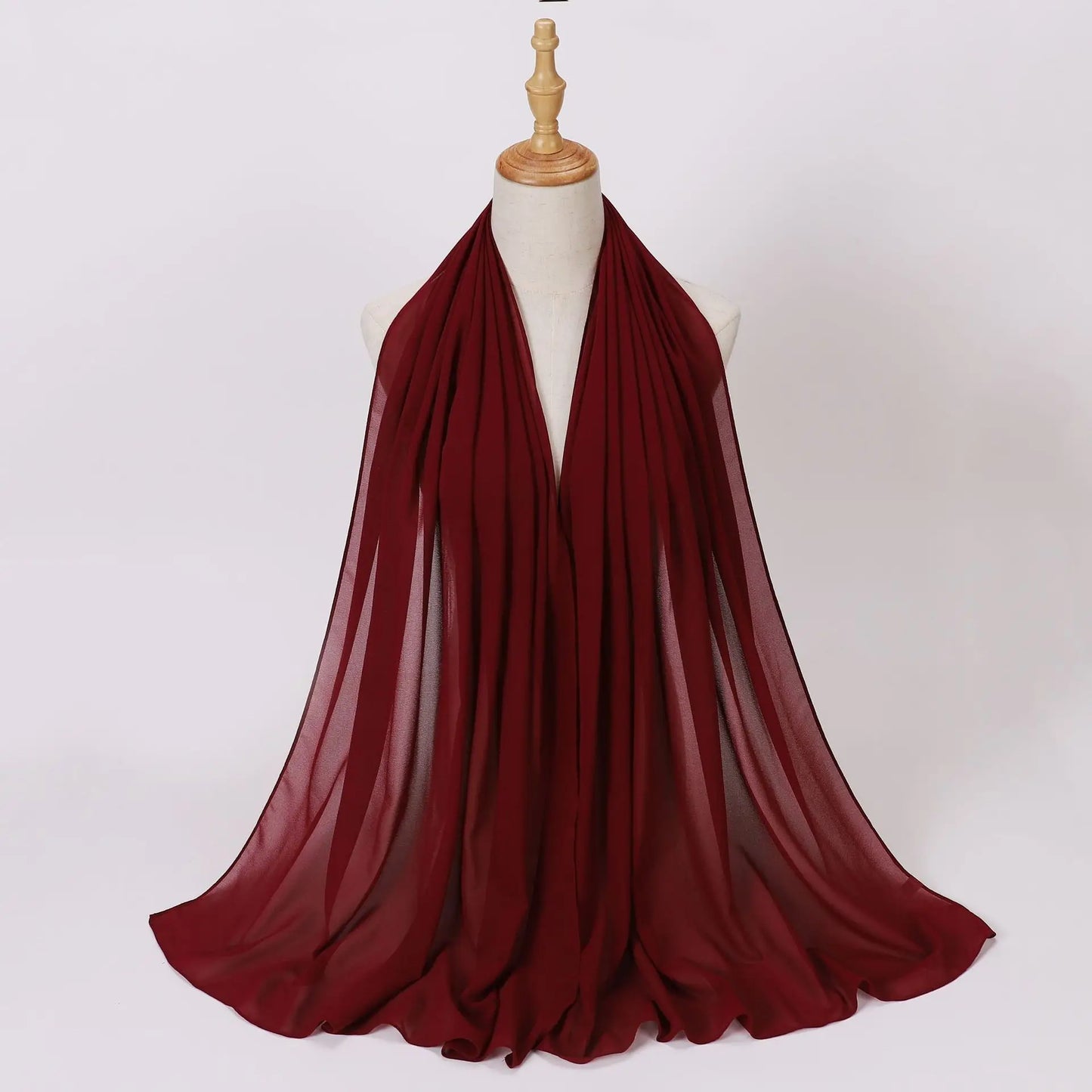 Summer New Chiffon Scarf For Women Girls Students Solid Color Thin Scarves Soft Knitting Viscose Shawl Spring Female Wrap Shawls