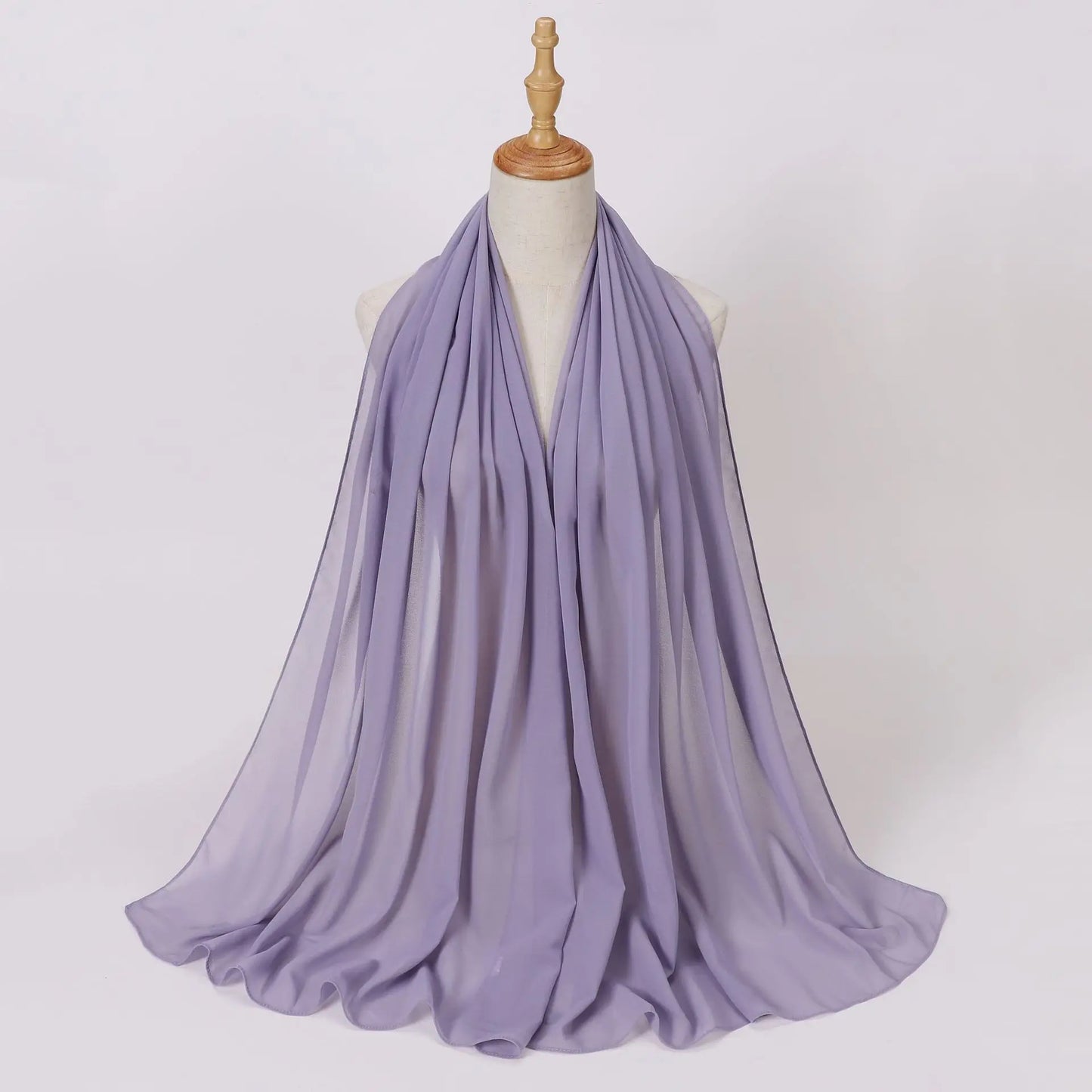 Summer New Chiffon Scarf For Women Girls Students Solid Color Thin Scarves Soft Knitting Viscose Shawl Spring Female Wrap Shawls