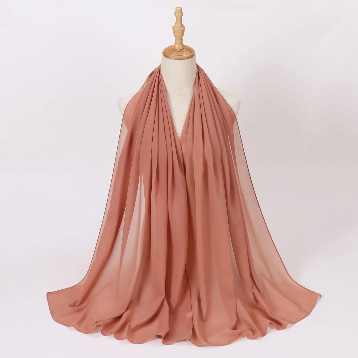 Summer New Chiffon Scarf For Women Girls Students Solid Color Thin Scarves Soft Knitting Viscose Shawl Spring Female Wrap Shawls