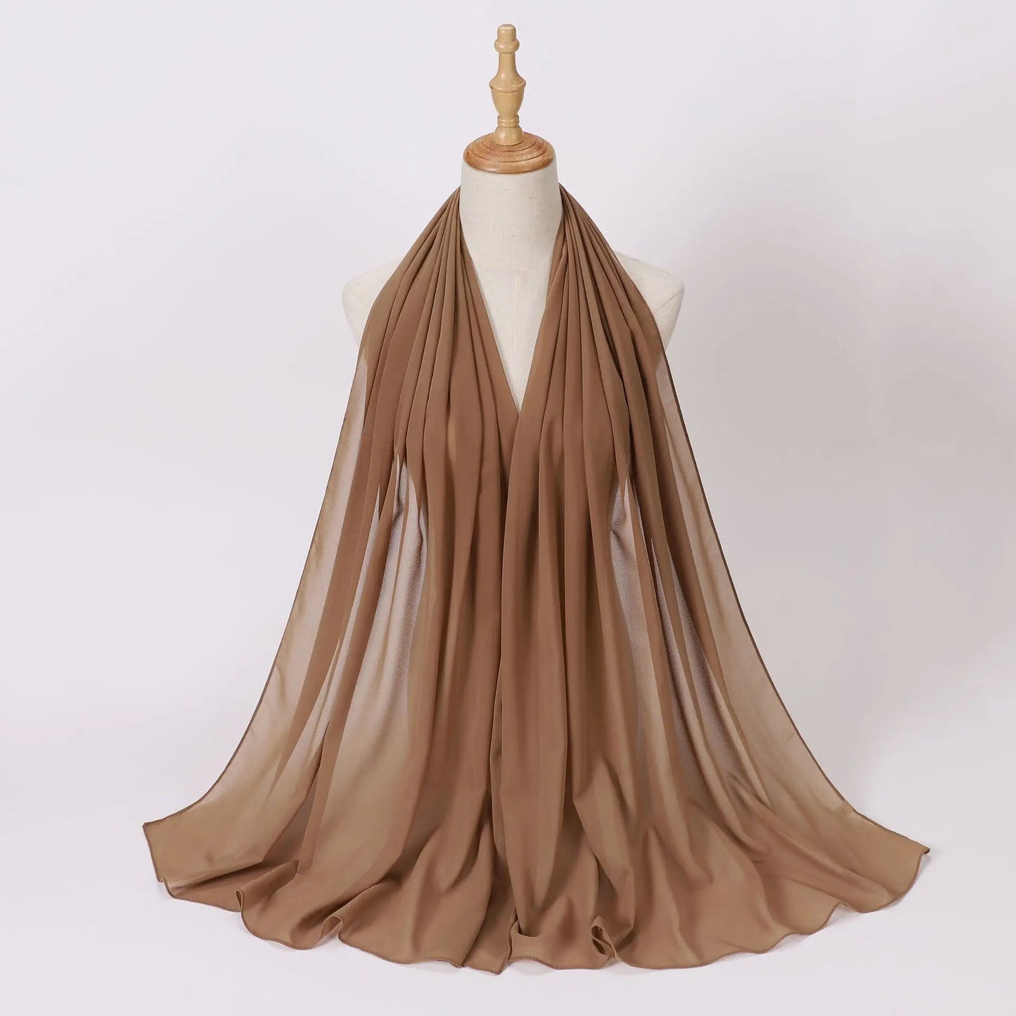 Summer New Chiffon Scarf For Women Girls Students Solid Color Thin Scarves Soft Knitting Viscose Shawl Spring Female Wrap Shawls