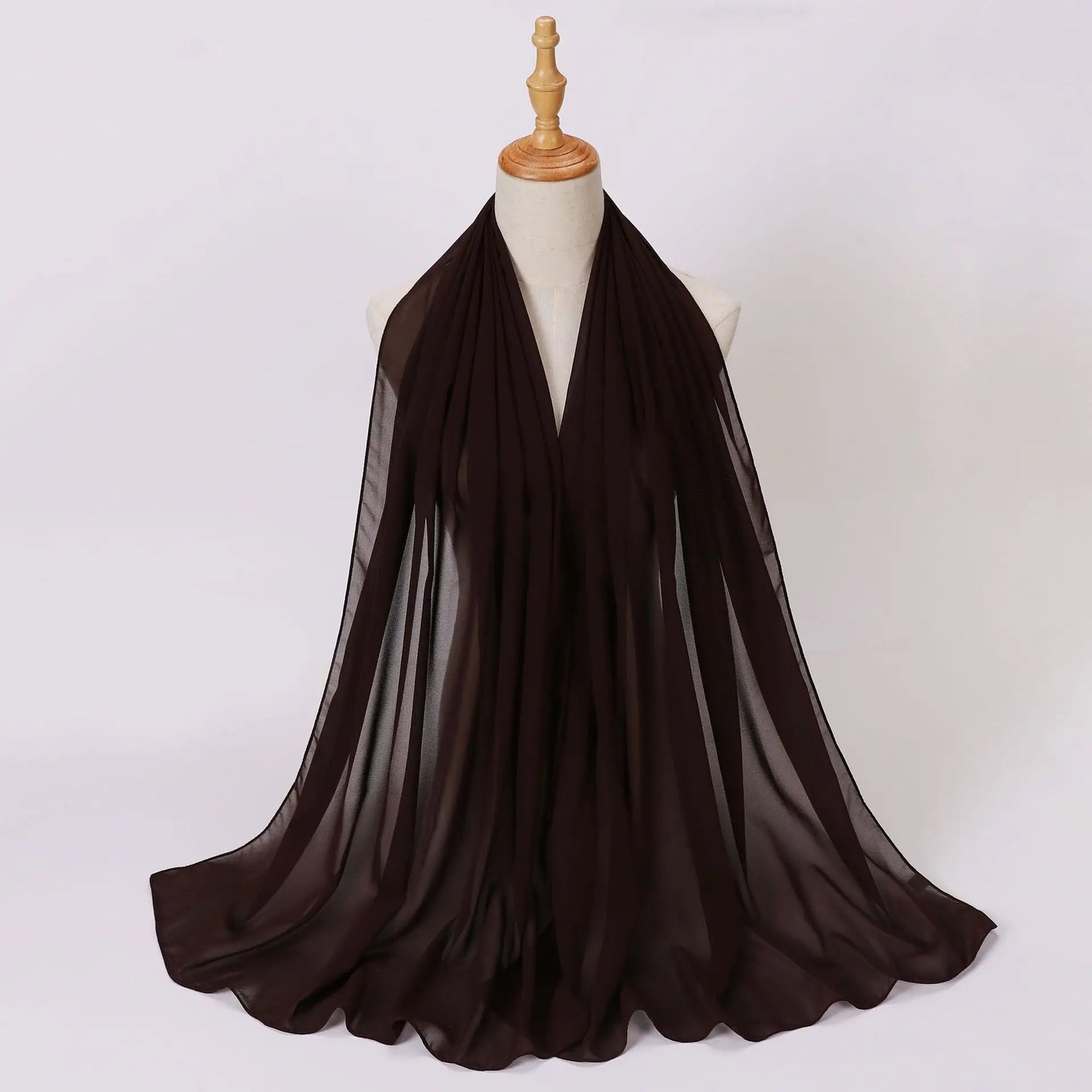 Summer New Chiffon Scarf For Women Girls Students Solid Color Thin Scarves Soft Knitting Viscose Shawl Spring Female Wrap Shawls
