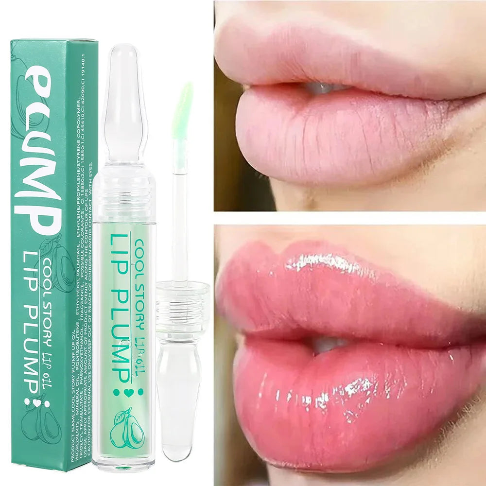 Lip Plump Serum Increase Lip Elasticity Instant Volumising Essential Oil Reduce Fine Lines Repair Nourish Sexy Beauty Lip Care