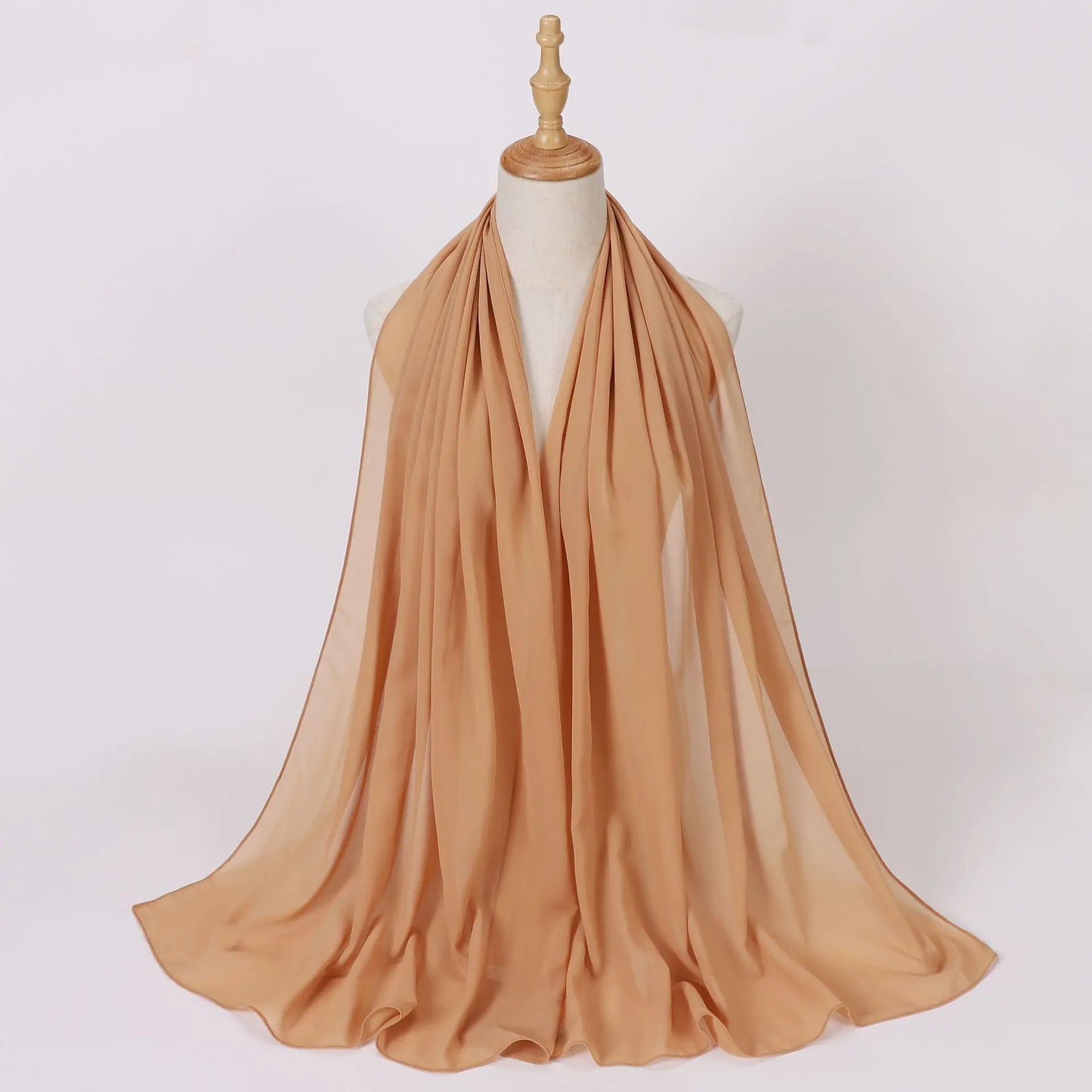 Summer New Chiffon Scarf For Women Girls Students Solid Color Thin Scarves Soft Knitting Viscose Shawl Spring Female Wrap Shawls