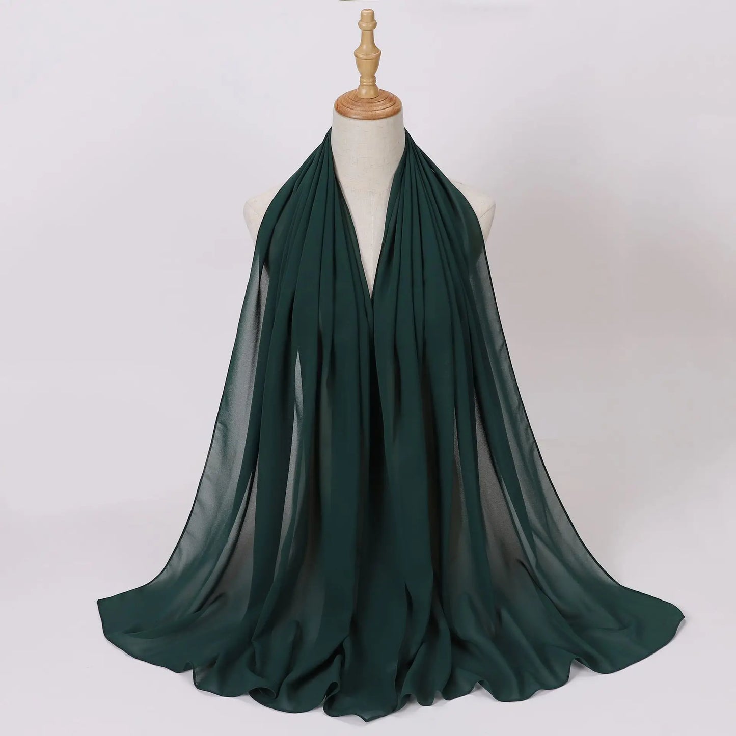 Summer New Chiffon Scarf For Women Girls Students Solid Color Thin Scarves Soft Knitting Viscose Shawl Spring Female Wrap Shawls