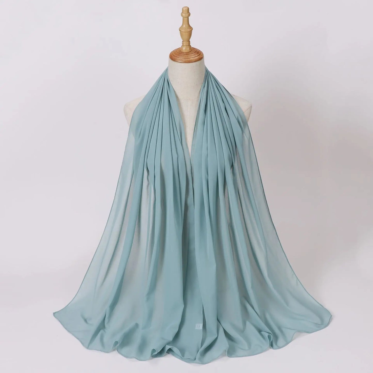 Summer New Chiffon Scarf For Women Girls Students Solid Color Thin Scarves Soft Knitting Viscose Shawl Spring Female Wrap Shawls