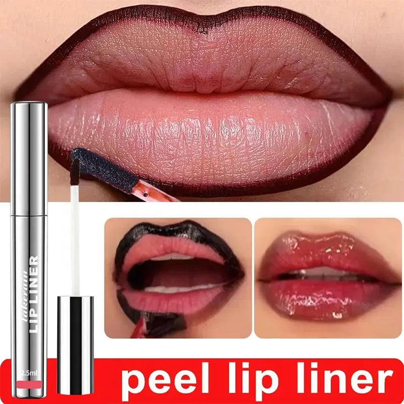 Lip Liner Peel Off Tattoo Lipgloss Waterproof Long Lasting Matte Lip Tint  Color Changing Tear Off Lipstick Stain Cosmetic