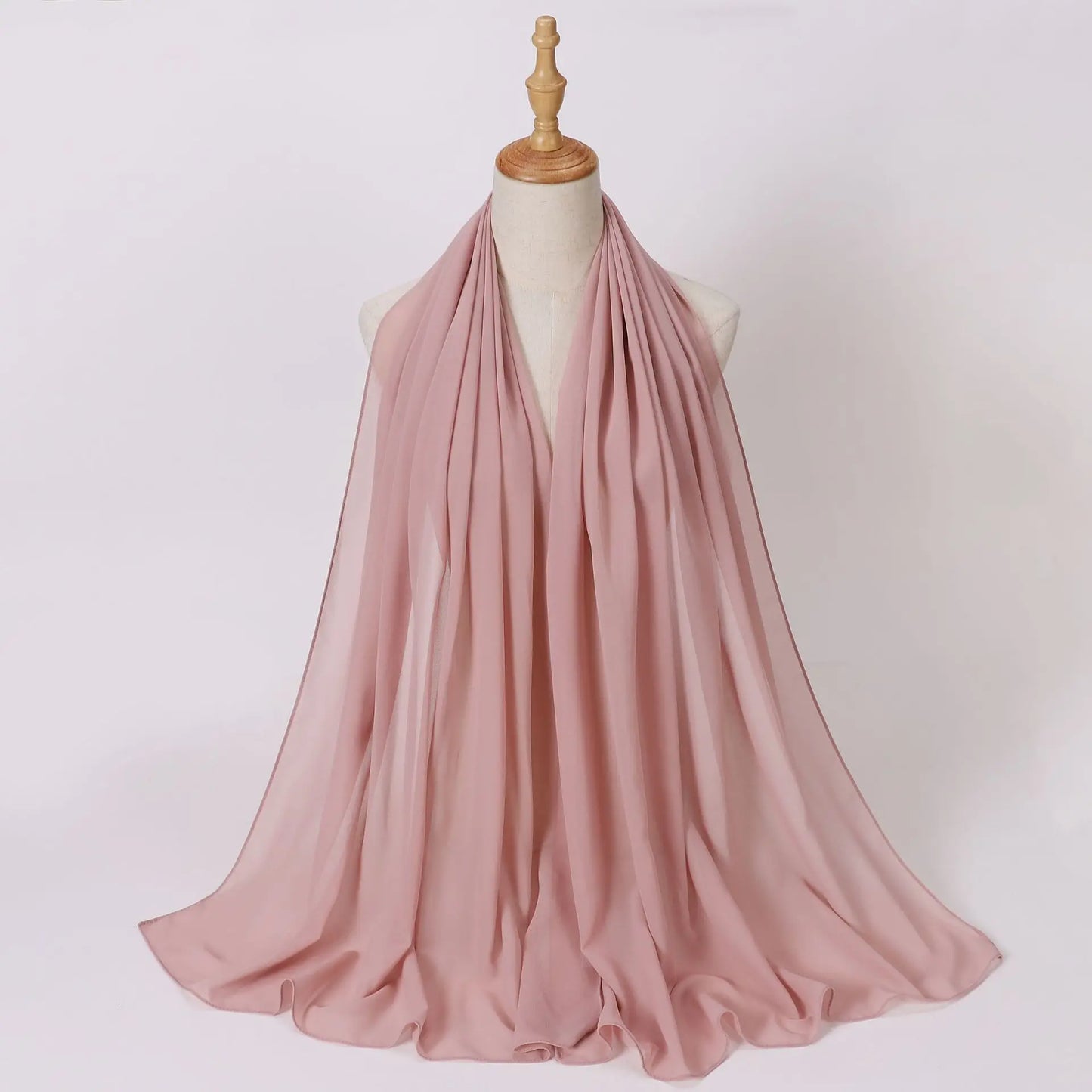 Summer New Chiffon Scarf For Women Girls Students Solid Color Thin Scarves Soft Knitting Viscose Shawl Spring Female Wrap Shawls