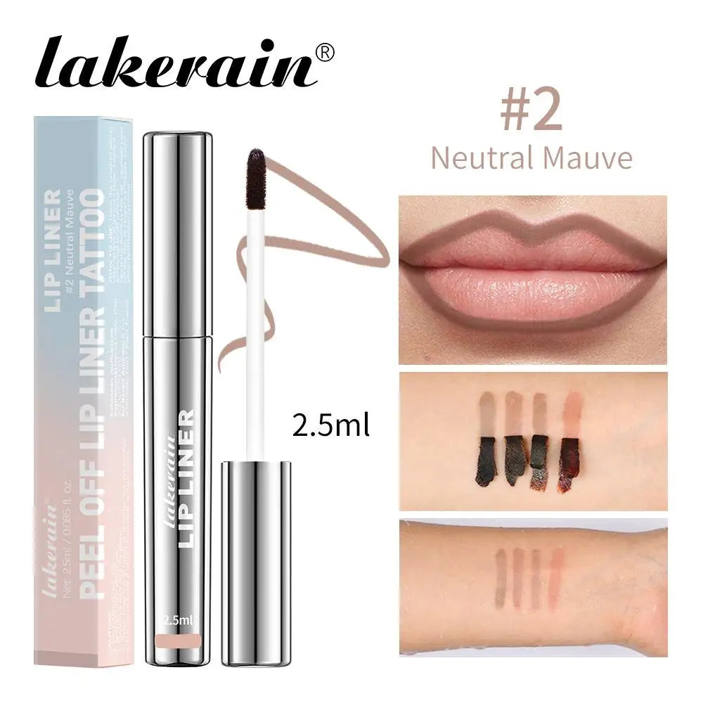 Lip Liner Peel Off Tattoo Lipgloss Waterproof Long Lasting Matte Lip Tint  Color Changing Tear Off Lipstick Stain Cosmetic