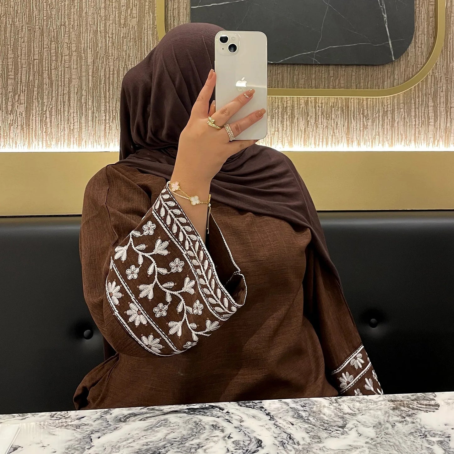 Turkish Solid Muslim Dresses Simple Dubai Abayas for Women Casual Embroidered Elegant Long Dresses Lace-up Robes Women's Abayas