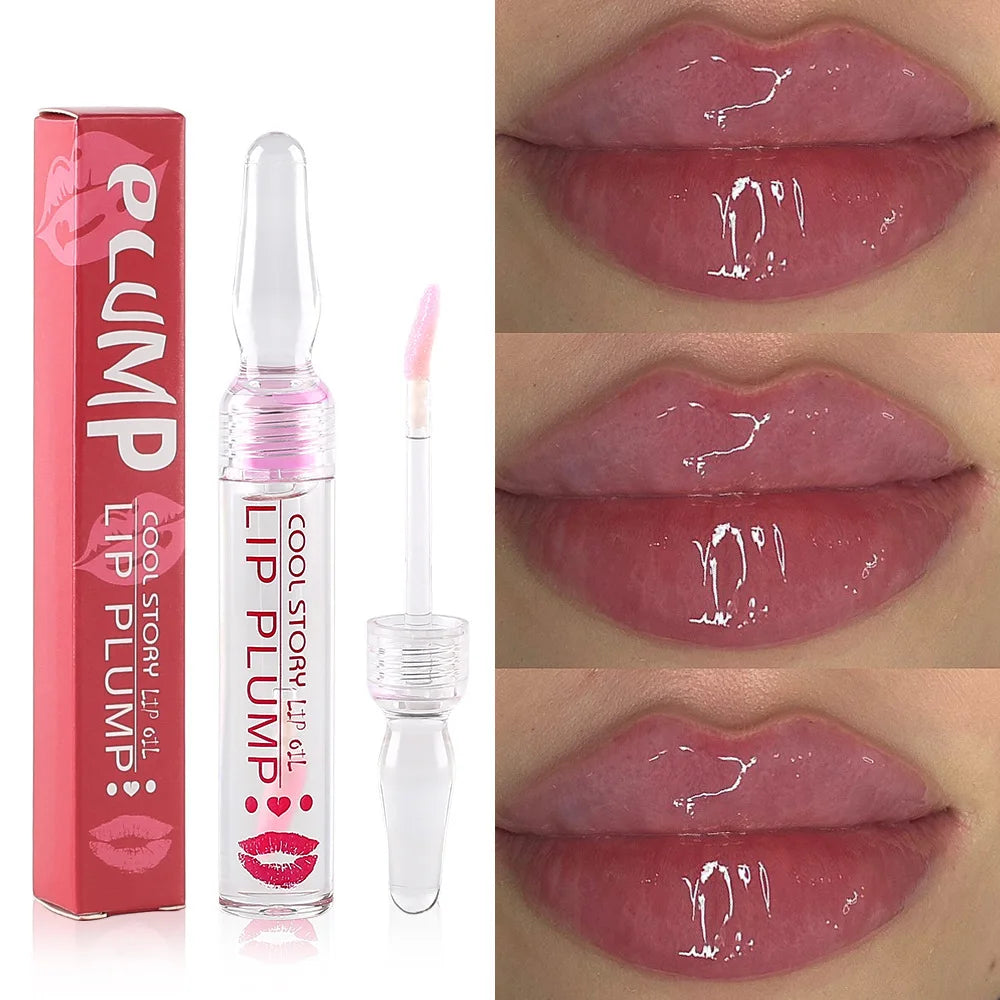 Lip Plump Serum Increase Lip Elasticity Instant Volumising Essential Oil Reduce Fine Lines Repair Nourish Sexy Beauty Lip Care