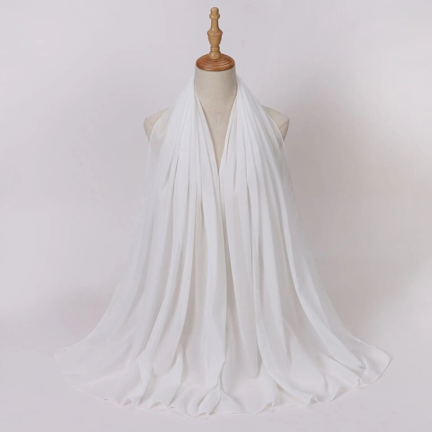 Summer New Chiffon Scarf For Women Girls Students Solid Color Thin Scarves Soft Knitting Viscose Shawl Spring Female Wrap Shawls