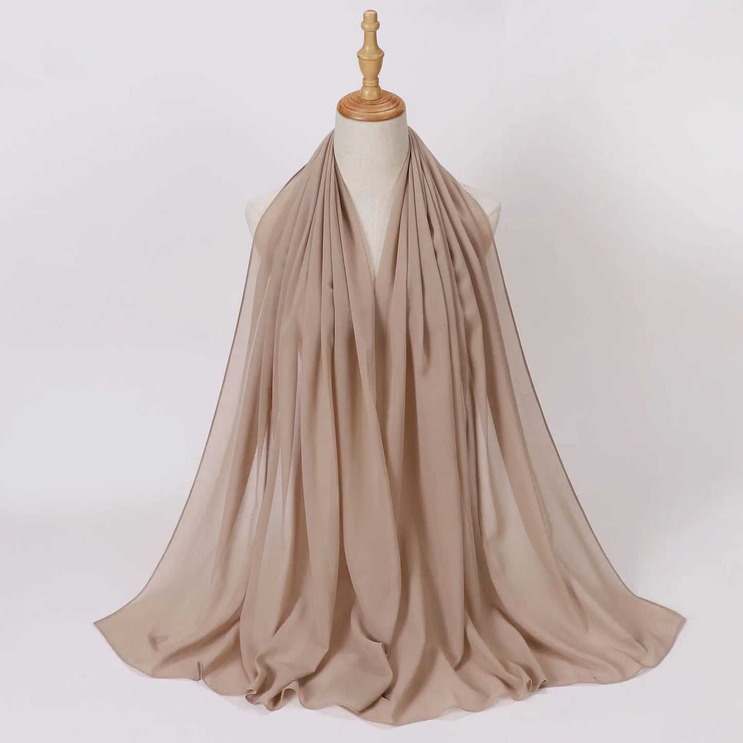 Summer New Chiffon Scarf For Women Girls Students Solid Color Thin Scarves Soft Knitting Viscose Shawl Spring Female Wrap Shawls