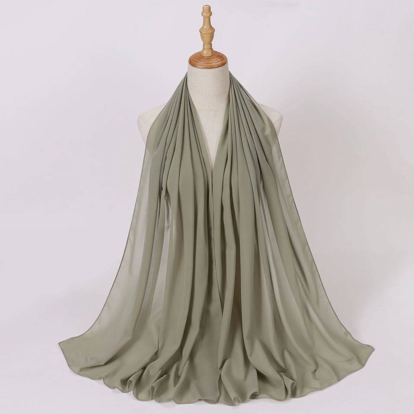 Summer New Chiffon Scarf For Women Girls Students Solid Color Thin Scarves Soft Knitting Viscose Shawl Spring Female Wrap Shawls