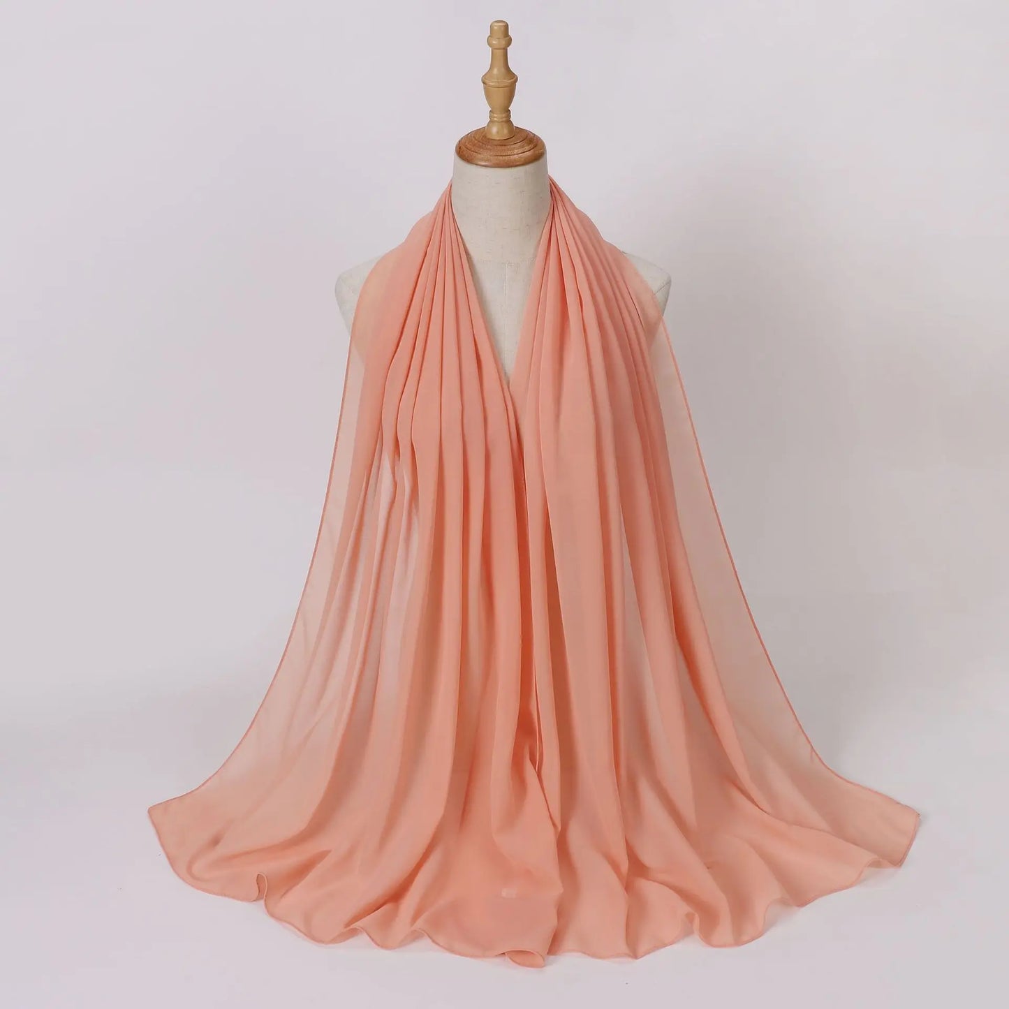 Summer New Chiffon Scarf For Women Girls Students Solid Color Thin Scarves Soft Knitting Viscose Shawl Spring Female Wrap Shawls