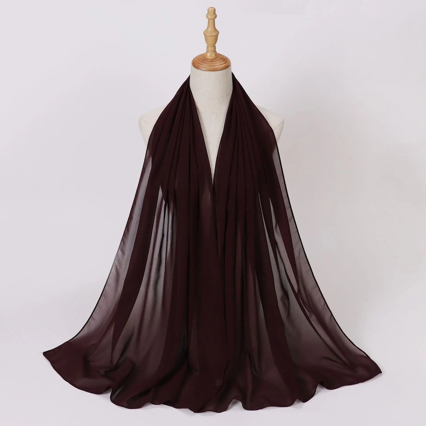 Summer New Chiffon Scarf For Women Girls Students Solid Color Thin Scarves Soft Knitting Viscose Shawl Spring Female Wrap Shawls